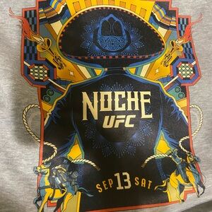 UFC hoodie noche men’s large